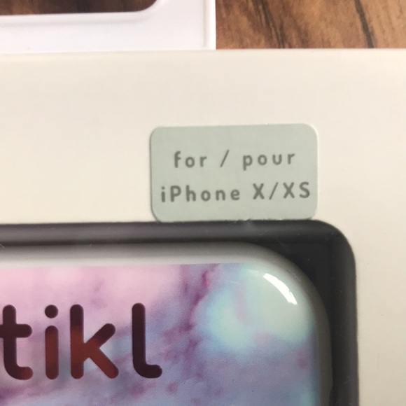 ARTIKL   X /XS  phone case in marble pink and blue design - Picture 2 of 7